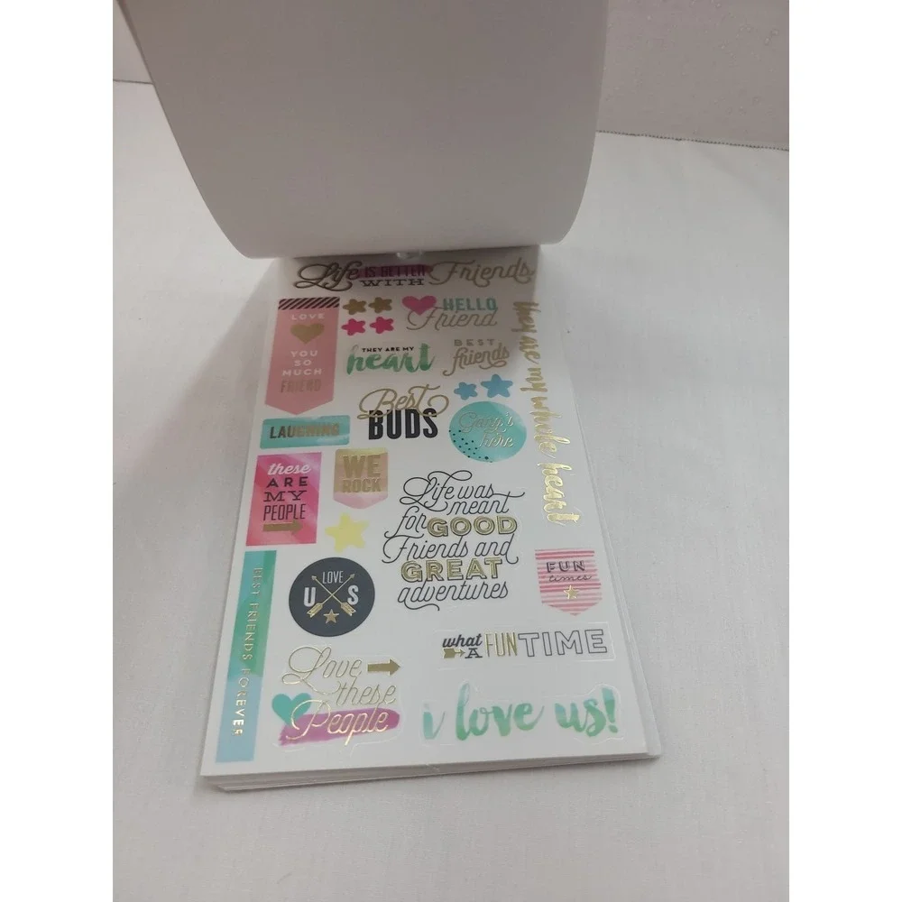 The Happy Planner Watercolor Stickers 922 Pcs Complete Planner Scrapbook Supply